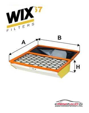 Achat de WIX FILTERS WA9767 Filtre à air pas chères