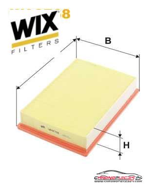 Achat de WIX FILTERS WA9768 Filtre à air pas chères