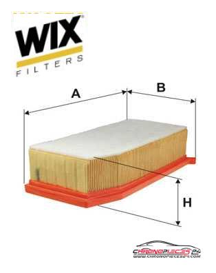 Achat de WIX FILTERS WA9770 Filtre à air pas chères