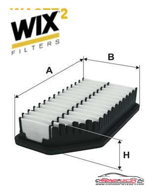 Achat de WIX FILTERS WA9772 Filtre à air pas chères