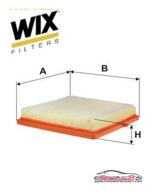 Achat de WIX FILTERS WA9773 Filtre à air pas chères