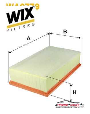 Achat de WIX FILTERS WA9779 Filtre à air pas chères