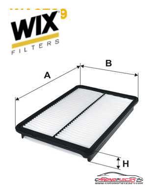 Achat de WIX FILTERS WA9789 Filtre à air pas chères