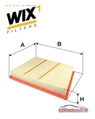 Achat de WIX FILTERS WA9791 Filtre à air pas chères