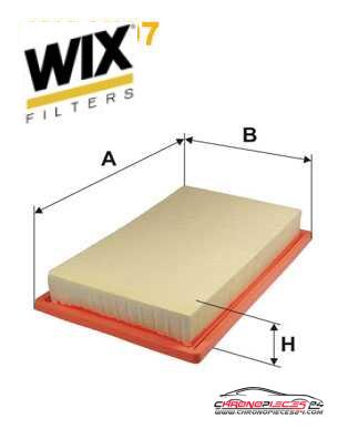 Achat de WIX FILTERS WA9797 Filtre à air pas chères