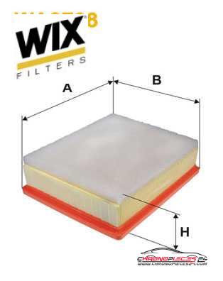 Achat de WIX FILTERS WA9798 Filtre à air pas chères