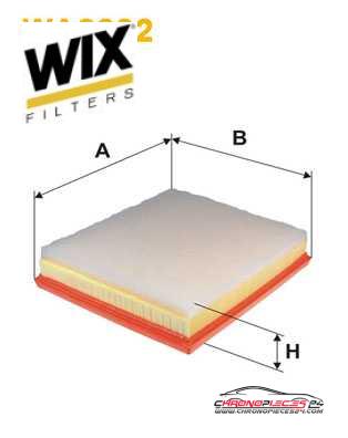 Achat de WIX FILTERS WA9802 Filtre à air pas chères