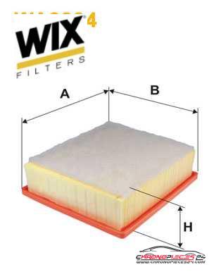 Achat de WIX FILTERS WA9804 Filtre à air pas chères