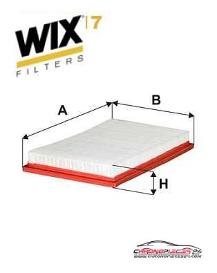 Achat de WIX FILTERS WA9817 Filtre à air pas chères