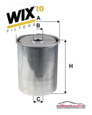 Achat de WIX FILTERS WF8020 Filtre à carburant pas chères