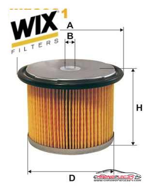 Achat de WIX FILTERS WF8021 Filtre à carburant pas chères