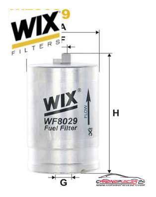 Achat de WIX FILTERS WF8029 Filtre à carburant pas chères