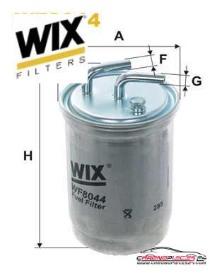 Achat de WIX FILTERS WF8044 Filtre à carburant pas chères