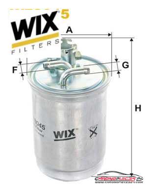 Achat de WIX FILTERS WF8045 Filtre à carburant pas chères