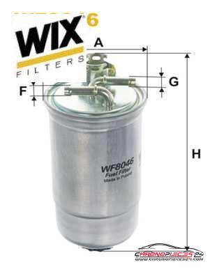 Achat de WIX FILTERS WF8046 Filtre à carburant pas chères