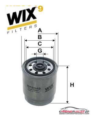 Achat de WIX FILTERS WF8049 Filtre à carburant pas chères