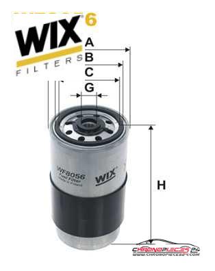 Achat de WIX FILTERS WF8056 Filtre à carburant pas chères