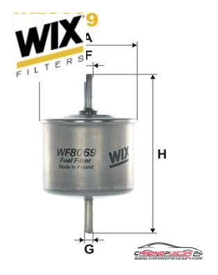 Achat de WIX FILTERS WF8056 Filtre à carburant pas chères