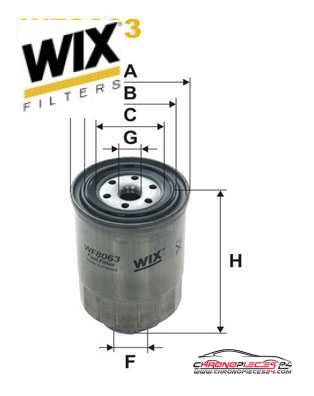 Achat de WIX FILTERS WF8063 Filtre à carburant pas chères