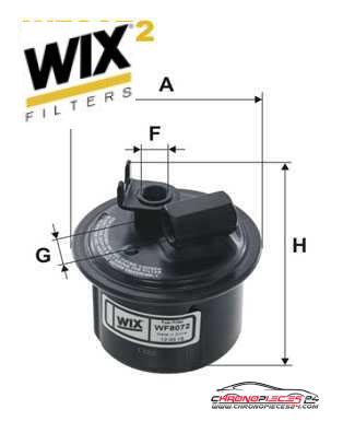 Achat de WIX FILTERS WF8072 Filtre à carburant pas chères