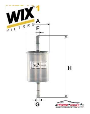 Achat de WIX FILTERS WF8101 Filtre à carburant pas chères