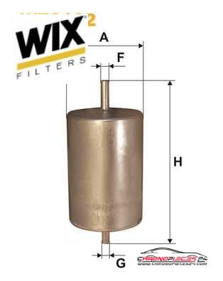 Achat de WIX FILTERS WF8102 Filtre à carburant pas chères