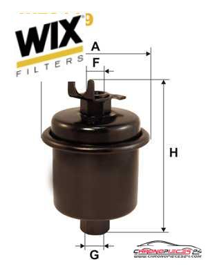 Achat de WIX FILTERS WF8119 Filtre à carburant pas chères