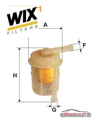 Achat de WIX FILTERS WF8131 Filtre à carburant pas chères