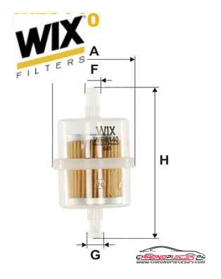 Achat de WIX FILTERS WF8140 Filtre à carburant pas chères