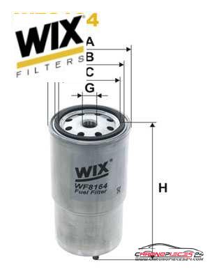 Achat de WIX FILTERS WF8164 Filtre à carburant pas chères