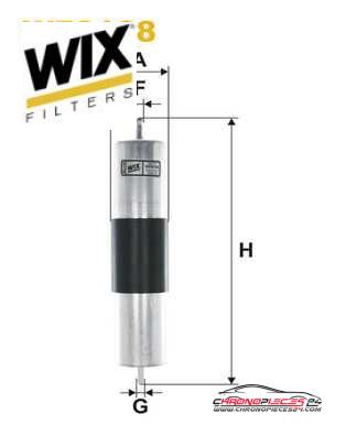 Achat de WIX FILTERS WF8168 Filtre à carburant pas chères