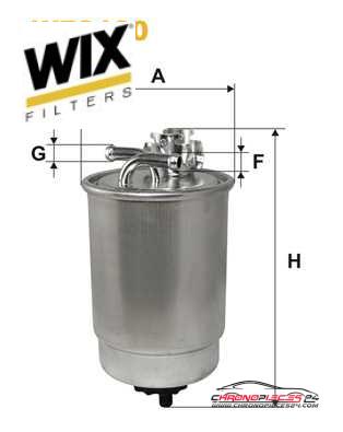 Achat de WIX FILTERS WF8180 Filtre à carburant pas chères