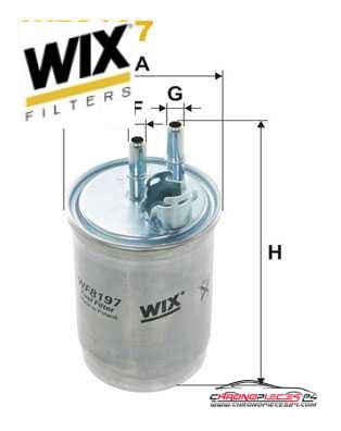 Achat de WIX FILTERS WF8197 Filtre à carburant pas chères