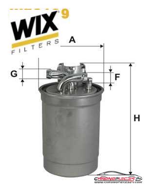 Achat de WIX FILTERS WF8199 Filtre à carburant pas chères