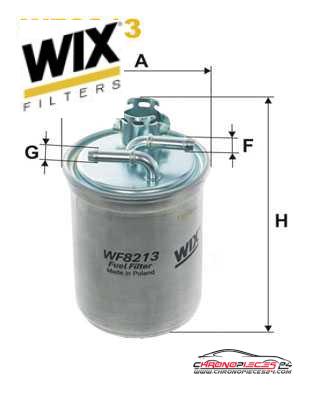 Achat de WIX FILTERS WF8213 Filtre à carburant pas chères