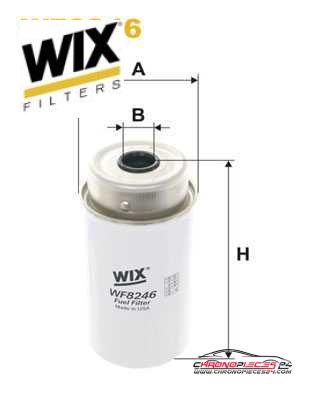 Achat de WIX FILTERS WF8246 Filtre à carburant pas chères