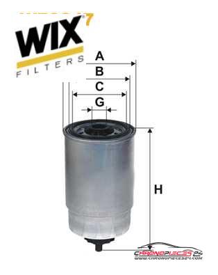 Achat de WIX FILTERS WF8247 Filtre à carburant pas chères