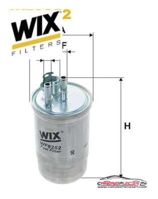 Achat de WIX FILTERS WF8252 Filtre à carburant pas chères