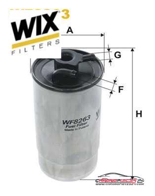 Achat de WIX FILTERS WF8263 Filtre à carburant pas chères