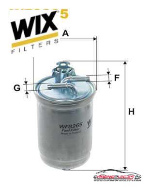 Achat de WIX FILTERS WF8265 Filtre à carburant pas chères