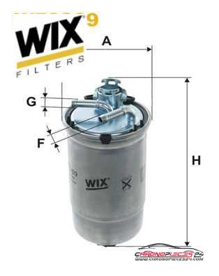 Achat de WIX FILTERS WF8269 Filtre à carburant pas chères