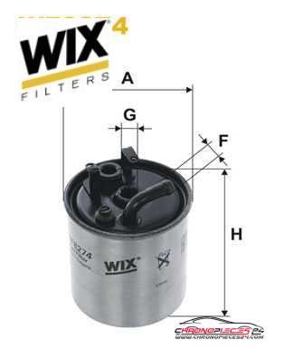 Achat de WIX FILTERS WF8274 Filtre à carburant pas chères