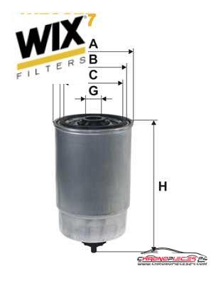 Achat de WIX FILTERS WF8277 Filtre à carburant pas chères