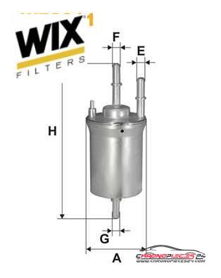 Achat de WIX FILTERS WF8311 Filtre à carburant pas chères