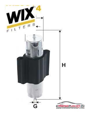 Achat de WIX FILTERS WF8314 Filtre à carburant pas chères