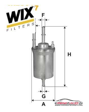 Achat de WIX FILTERS WF8317 Filtre à carburant pas chères