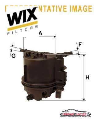 Achat de WIX FILTERS WF8322 Filtre à carburant pas chères