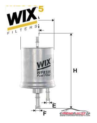 Achat de WIX FILTERS WF8325 Filtre à carburant pas chères