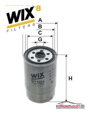 Achat de WIX FILTERS WF8328 Filtre à carburant pas chères