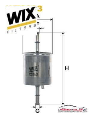 Achat de WIX FILTERS WF8333 Filtre à carburant pas chères